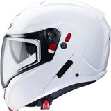 Motoanl Motosiklet Kaskı Horus X Metal Beyaz Motor Çene Açılır Kask