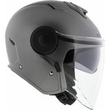 Motoanl Motosiklet Kaskı Soho Gri Açık Kask