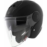 Motoanl Motosiklet Kaskı Soho Mat-Siyah Açık Kask