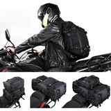 MOTOANL Motosiklet Lüx Sırt Çantası,Arka ve Yan Çanta Olma Özellikli Waterproof Motor Touring Çanta 20 litre