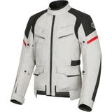 Motoanl Motosiklet Montu 4 Mevsim Long Oxford Kumaş Motor Touring Mont Man Grey - 3XL