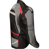 Motoanl Motosiklet Montu Long 4 Mevsim Full Korumalı Maxdura 600-D Dayanıklı Kumaş Touring Motor Mont Red - 2XL