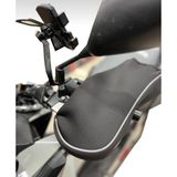 Motoanl Motosiklet PCX NMAX vb Scooter Uyumlu Neopren Kumaş Elçik Üniversal El Rüzgar Koruma