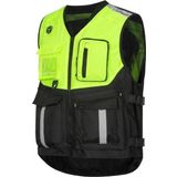 Motoanl Motosiklet Reflektörlü Yelek Gece Gündüz Farkındalık Yeleği Neon 600 D Oxford Kumaş Reflektif Yelek