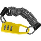Motoanl Motosiklet Şifreli Kask Kilidi 1.2m Uzayabilen Çelik Kablo Motor Kask Kilidi
