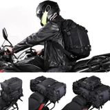 Motoanl Motosiklet Sırt Çantası,Arka Ve Yan Çanta Olma Özellikli Waterproof Motor Touring Çanta 30 Litre