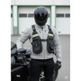 Motoanl Motosiklet Ve Bisiklet Çok Cepli Yelek Tipli Göğüs Çanta Lüx Motor Çantası Yeni