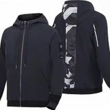 Motoanl Motosiklet Ve Bisiklet Korumalı Jacket Yağmurluk Polyester Stopwater Sertifika Korumalı Mont Camo