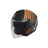 MOTOANL Motosiklet Yarım Açık Kask Güneş Vizörlü Motor Kask Track