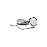 Motoayna Motosiklet Ayna Oval 10 mm Chopper Kuba Mondial Seyhan Asya Arora Çita Scooter/krom/metalik/cub
