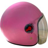 Motobir Açık Kask Pembe