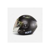 Motobisavm Kask Çenesiz Yazlık Nxo - 1 - Siyah