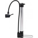 Motobisikletim Alüminyum Bisiklet Pompa 32CM [a/v-F/v Siboplar] Çift Girişli - Siyah