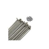 motobisikletim Bisiklet 26 Jant Teli 2mm X 255 [36 Adet] Çift Kat Jantlar Sılver