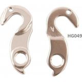 Motobisikletim Bisiklet Kadro Arka Aktarıcı Kulağı HG-049 [alüminyum] - Krom