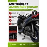 Motobros Amortisör Çorabı Su Ve Çamur Geçirmez Reflektörlü