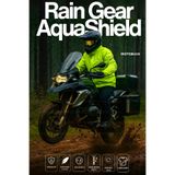 Motobros AquaShild Motorcu Yağmurluğu Motosiklet Yağmurluğu Kayak Yürüyüş Su-Rüzgar Geçirmez Yağmurluk Takımı