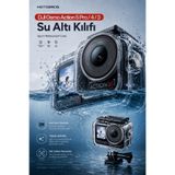 Motobros DJI Osmo Action 5 Pro / 4 / 3 Uyumlu Su Altı Kılıfı Waterproof Case Aksiyon Kamera Dalış Koruma Kabı