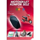 Motobros Hero Düet Konfor Sele ve Sele Kılıfı Visco Sünger (Kılıf Hediyeli)