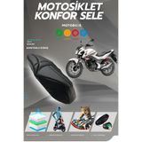 Motobros Honda CB 125 F Uyumlu Konfor Sele Kılıfı Visco Sünger (YIRTILMAYA DAYANIKLI)