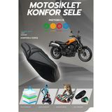Motobros Honda CL 250 Uyumlu Konfor Sele Kılıfı Yırtılmaya Dayanıklı Visco Sünger ile Ergonomik Destek