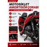 Motobros Honda Pcx Amortisör Çorabı Su Ve Çamur Geçirmez Reflektörlü