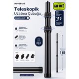 Motobros İnsta360 Görünmez Invisible Selfie Çubuğu SC-2 Teleskopik Aksiyon Kamera Çubuğu Insta360 GoPro DJI Action SJCAM Uyumlu 1/4 Vida Bağlantılı
