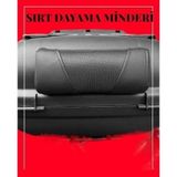 Motobros Kappa Topcase Çanta Sırt Dayama Minderi Universal Premium Cırtlı Model