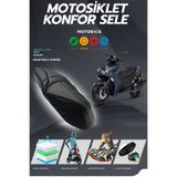 Motobros KUBA AROME Konfor Sele Visco Sünger Sele Kılıfı Sele Örtüsü