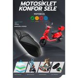 Motobros KUBA AZURE 50 - 50 PRO Konfor Sele Visco Sünger Sele Kılıfı Sele Örtüsü