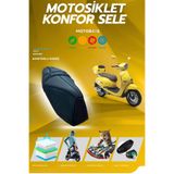 Motobros KUBA BRİLLANT 125 - 125 PRO Konfor Sele Kılıfı Visco Sünger (YIRTILMAYA DAYANIKLI)