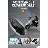 Motobros KUBA TRENDY 50 - XC 50 Konfor Sele Visco Sünger Sele Kılıfı Sele Örtüsü