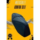 Motobros Kuba Zenzero Konfor Sele ve Sele Kılıfı Visco Sünger (Kılıf Hediyeli)