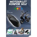 Motobros KYMCO KRV 200 Konfor Sele Visco Sünger Sele Kılıfı Sele Örtüsü