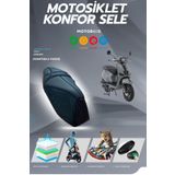 Motobros Mondial 50 Wing Konfor Sele Kılıfı Visco Sünger (Yırtılmaya Dayanıklı)