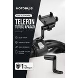 Motobros Motosiklet Ayna Altı Telefon Tutucu Bağlantı Aparatı Çelik Metal Montaj Demiri