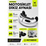 Motobros Motosiklet Ayna Motor Aynası MOTOSİKLET DİKİZ AYNASI 180 DERECE GENİŞ AÇILI (UNIVERSAL)
