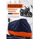 Motobros Motosiklet Brandası Bajaj Dominar Motor Brandası Motor Örtüsü Su Geçirmez Paraşüt Kumaş Uv Korumalı Premium