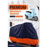 Motobros Motosiklet Brandası Rks Bitter Motor Brandası Motor Örtüsü Su Geçirmez Paraşüt Kumaş Uv Korumalı Premium