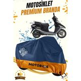 Motobros Motosiklet Honda Spacy Lüx Premium Paraşüt Kumaşı Branda Su Geçirmez Ömürlük Kullanım