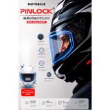 Motobros Motosiklet Kask Buğu Önleyici Pinlock Kask Vizörü Buğu Önleyici Lens Net Görüş Sağlayan Anti Fog Film