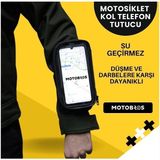 Motobros Motosiklet Kola Takılan Telefon Tutucu 6.7 İnç