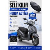 Motobros Motosiklet Sele Kılıfı Honda ACTİVA Uyumlu Su Geçirmez Scooter Motor Koltuk Koruma Kılıfı Koltuk Örtüsü 270D