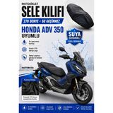 Motobros Motosiklet Sele Kılıfı Honda Adv 350 Uyumlu Su Geçirmez Scooter Motor Koltuk Koruma Kılıfı Koltuk Örtüsü
