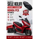 Motobros Motosiklet Sele Kılıfı Honda PCX - NMAX - ACTİVA - JUPİTER - DİO Uyumlu Motor Koltuk Koruma Kılıfı Koltuk Örtüsü 270D