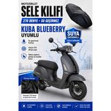 Motobros Motosiklet Sele Kılıfı Kuba Blueberry Uyumlu Su Geçirmez Scooter Motor Koltuk Koruma Kılıfı Koltuk Örtüsü