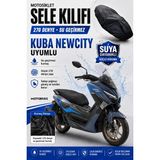 Motobros Motosiklet Sele Kılıfı Kuba Newcity Uyumlu Su Geçirmez Scooter Motor Koltuk Koruma Kılıfı Koltuk Örtüsü