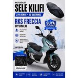 Motobros Motosiklet Sele Kılıfı Rks Freccia Uyumlu Su Geçirmez Scooter Motor Koltuk Koruma Kılıfı Koltuk Örtüsü