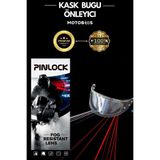 Motobros Ns-14 Kask Buğu Buhar Önleyici Kask Vizörü İçin Pinlock Buğu Önleyici Cam Garantili Anti-Fog