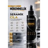 Motobros Oto Cila Seramik Etkili Araba Cilası Araç Cilası Boya Koruma Su ve Kir İtici Parlaklık Verici 150 ml